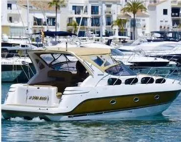 Sessa C35 — 11 mts charter yacht available in Marbella