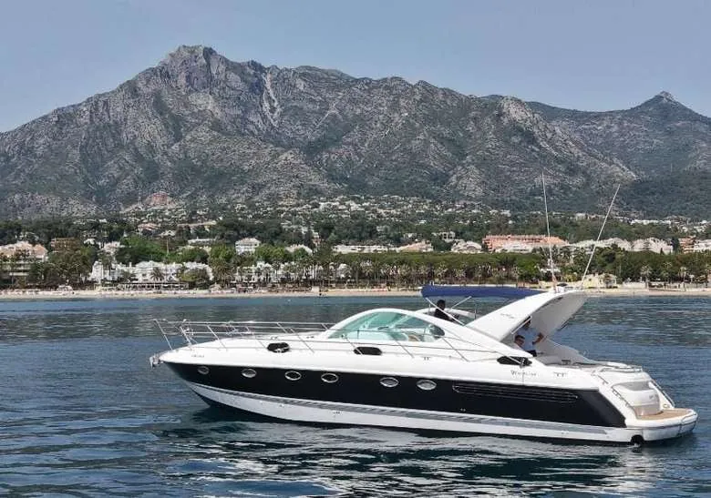 Fairline Targa 48 — 15 mts charter yacht available in Marbella