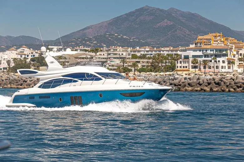 Azimut 58 — 19 mts charter yacht available in Marbella